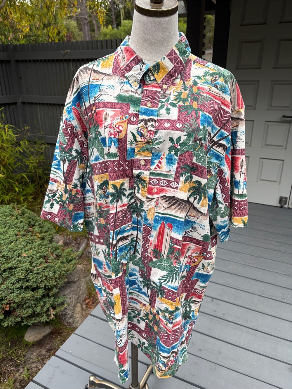 Reyn Spooner Christmas Hawaiian Shirt